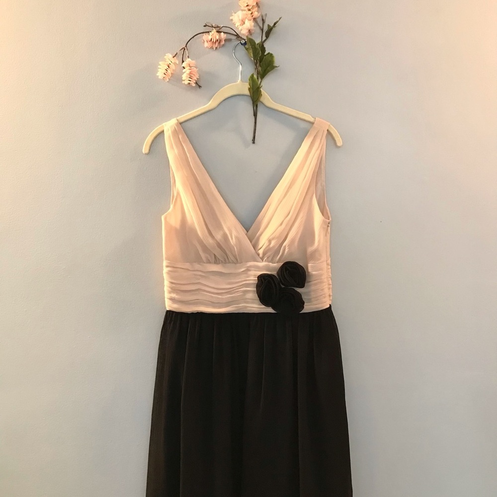 Black & Pink cocktail dress